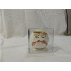 RAWLINGS BASEBALL AUTOGRAPH JOSH PAUL NO COA