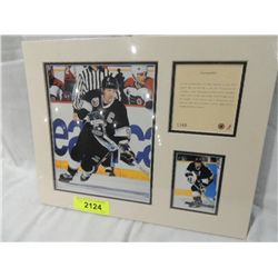 WAYNE GRETZKY HOCKEY LITHOGRAPH RUSSELL