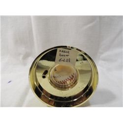 MARGE SHOTT AUTOGRAPH BASEBALL
