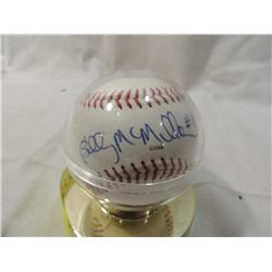 BILL MCMILLAN SIGNED BASEBALL