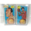 Image 1 : 2 NBA COLLECTOR CARDS 1960s