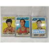 Image 1 : 3 NBA PLAYER CARDS 1970s