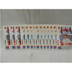 LOT 14 1992 TEAM USA BASKETBALL PLAYER CARDS