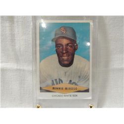 REPRINT 1953 RED HEART BASEBALL CARD MINNIE MINOSO
