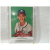 Image 2 : REPRINT 1953 RED HEART BASEBALL CARD WARREN SPAHN