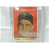 Image 1 : 1958 TOPPS #178 TED KLUSZEWSKI BASEBALL CARD