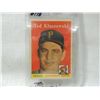 Image 2 : 1958 TOPPS #178 TED KLUSZEWSKI BASEBALL CARD