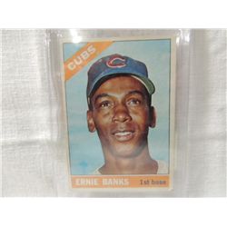1966 TOPPS #110 ERNIE BANKS BASEBALL CARD