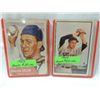 Image 1 : LOT TWO 1953 TOPPS BASEBALL CARDS LOLLAR