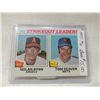 Image 2 : 1977 TOPPS #6 STRIKEOUT LEADERS BASEBALL CARD
