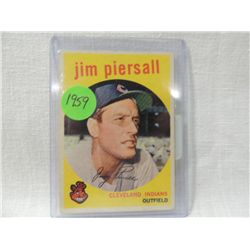 1959 TOPPS #355 JIM PIERSALL BASEBALL CARD