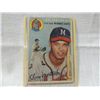 Image 1 : 1954 TOPPS #30 BASEBALL PLAYER CARD ED MATHEWS