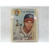 Image 2 : 1954 TOPPS #30 BASEBALL PLAYER CARD ED MATHEWS