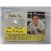 Image 1 : 1962 JELLO #47 NELLIE FOX BASEBALL CARD