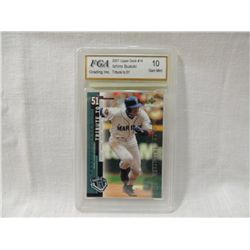 GRADED BASEBALL CARD  2001 UPPER DECK SUZUKI