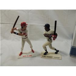 LOT 18 COLLECTIBLE MLB FIGURINES