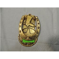 CAST IRON VINTAGE STYLE HORSESHOE DOOR KNOCKER