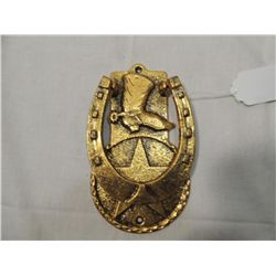 CAST IRON VINTAGE STYLE HORSESHOE DOOR KNOCKER