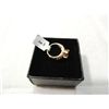 Image 1 : NEW GOLDTONE GOLD TONE CZ RING