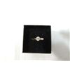 Image 3 : WOMANS GOLD TONE RING CZ