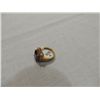 Image 1 : WOMANS RING GOLD TONE SZ 4 PURPLE STONE CZ