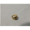 Image 1 : GOLD TONE RING SIZE 8 CZ