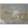 Image 1 : GROVER CLEVELAND CUT SIGNATURE AUTOGRAPH NO COA