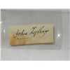 Image 1 : JOHN TYLER CUT SIGNATURE AUTOGRAPH NO COA