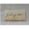 Image 1 : ZACHARY TAYLOR CUT SIGNATURE AUTOGRAPH NO COA.