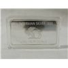 Image 1 : GERMAN SILVER 1 TROY OUNCE BISON BAR