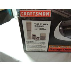CRAFTSMAN 1/2 HP CHAIN DRIVE GARAGE DOOR OPENER