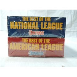 LOT 2 DONRUSS PUZZLE AND CARD SETS