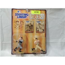 BASEBALL COLLECTIBLES RUTH GEHRIG FIGURINE