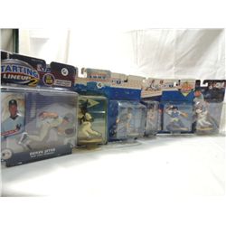 LOT 6 STARTING LINEUP BASEBALL FIGURES