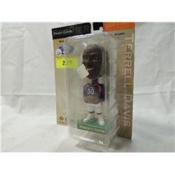 NEW NFL FOOTBALL TERRELL DAVIS BOBBLE HEAD