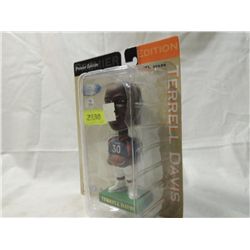 NEW NFL FOOTBALL TERRELL DAVIS BOBBLE HEAD