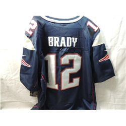 NIKE ON FIELD PATRIOTS JERSEY #12 BRADY