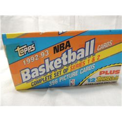 1992-93 TOPPS BASKETBALL PLAYER CARD FACTORY SET