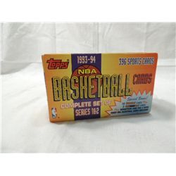 1992-93 TOPPS BASKETBALL PLAYER CARD FACTORY SET.