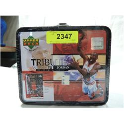 UPPER DECK MICHAEL JORDAN TRIBUTE CARD LUNCHBOX