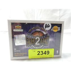 UPPER DECK '00-'01 LA LAKERS PLAYER CARDS