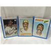 Image 1 : LOT 3 1976-78 TOPPS WILLIE MCCOVEY CARDS