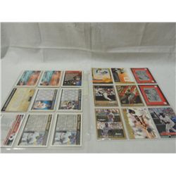 LOT 3 PAGE MIXED MAKER BASEBALL CARDS