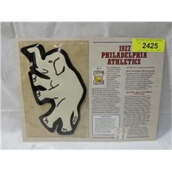 1927 PHILADELPHIA ATHLETICS COLLECTOR PATCH