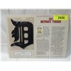 Image 2 : 1911 DETROIT TIGERS WILLABEE WARD COLLECTOR PATCH.