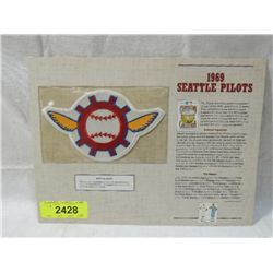 1969 SEATTLE PILOTS COOPERSTOWN COLLECTION PATCH