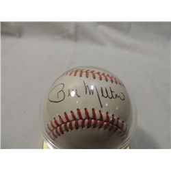 BILL MELTON AUTOGRAPHED BASEBALL