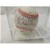 Image 1 : AUTOGRAPHED BASEBALL, 2 SIGNATURES DUTCHIE CARAY