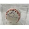 Image 2 : AUTOGRAPHED BASEBALL, 2 SIGNATURES DUTCHIE CARAY