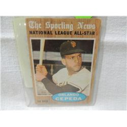 TOPPS#390 ORLANDO CEPEDA 1962